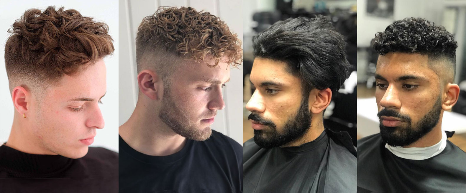 4 guys with perms "man perms"